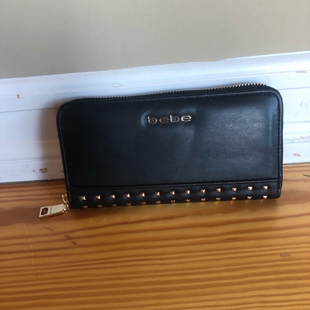 Bebe black wallet never used